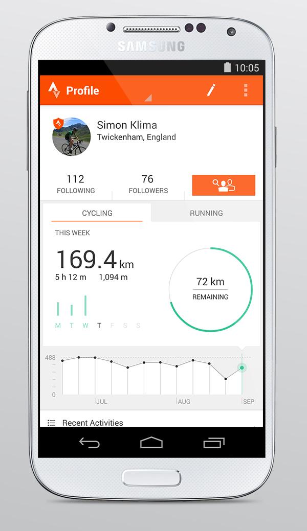 Strava to hot sale samsung health